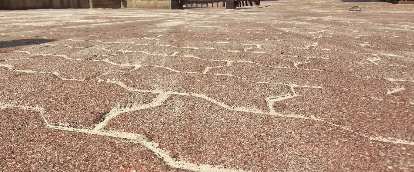 Verfugen der Pflastersteine in Brandenburg