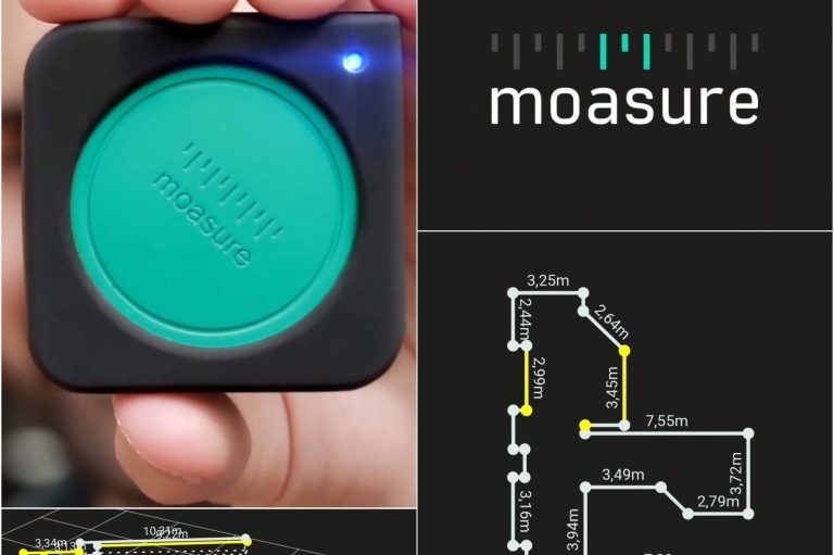 Steinfläche Vermessung