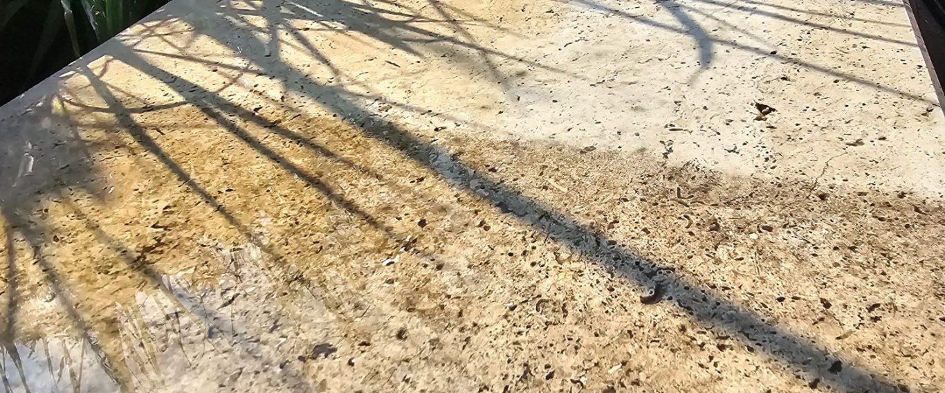 Gereinigte Natursteinmauer in Potsdam